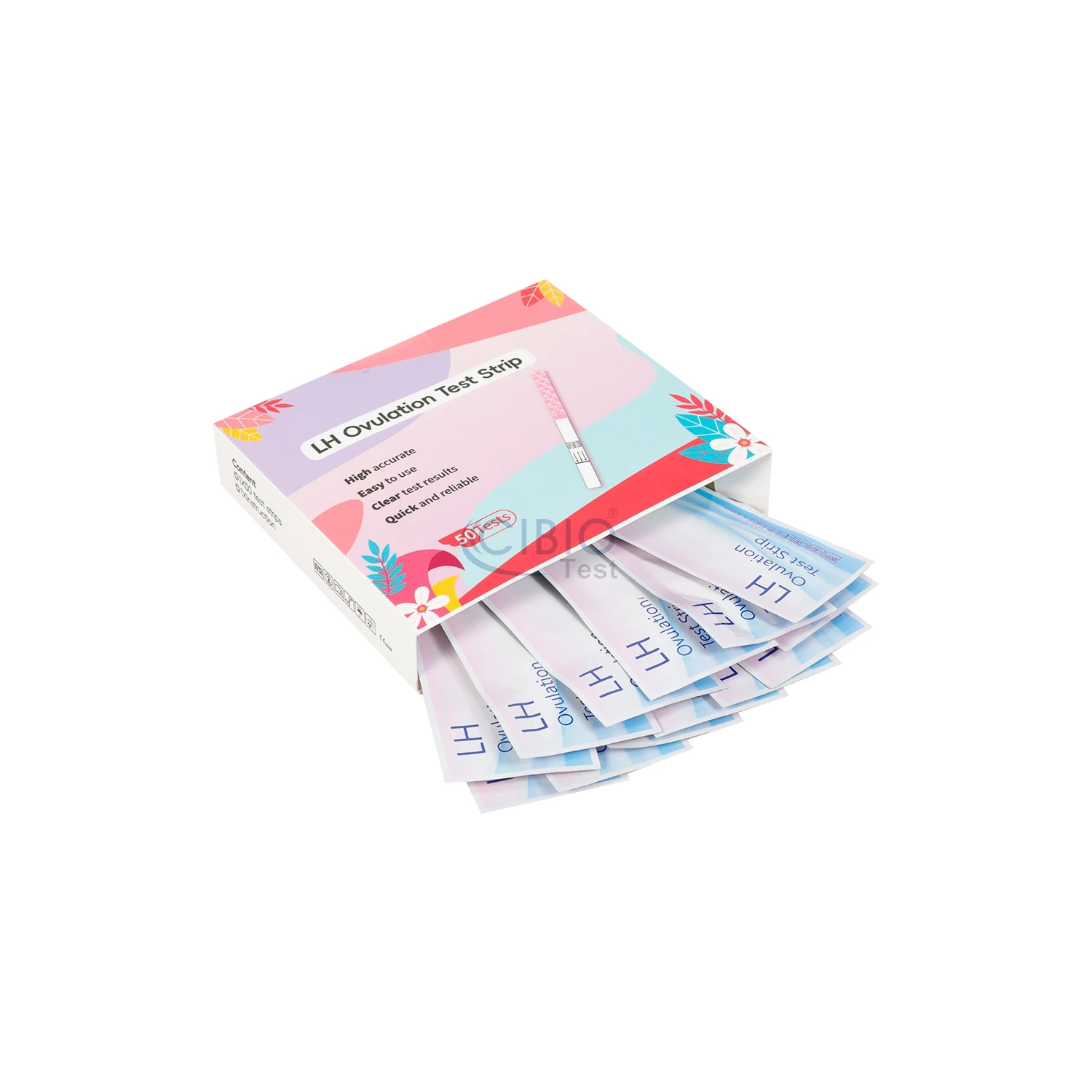 Home Ovulation Test Strips, 25 Pack Fertility Tests, Ovulation Predictor Kit, Co-innovation Ovulation Predictor