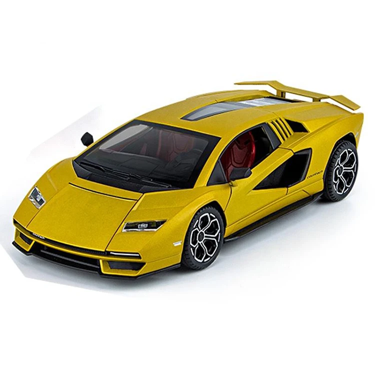 Легированные металлические автомобили Литые в 1/24 масштабе Countach LPI 800-4 гоночный автомобиль модель игрушечного автомобиля