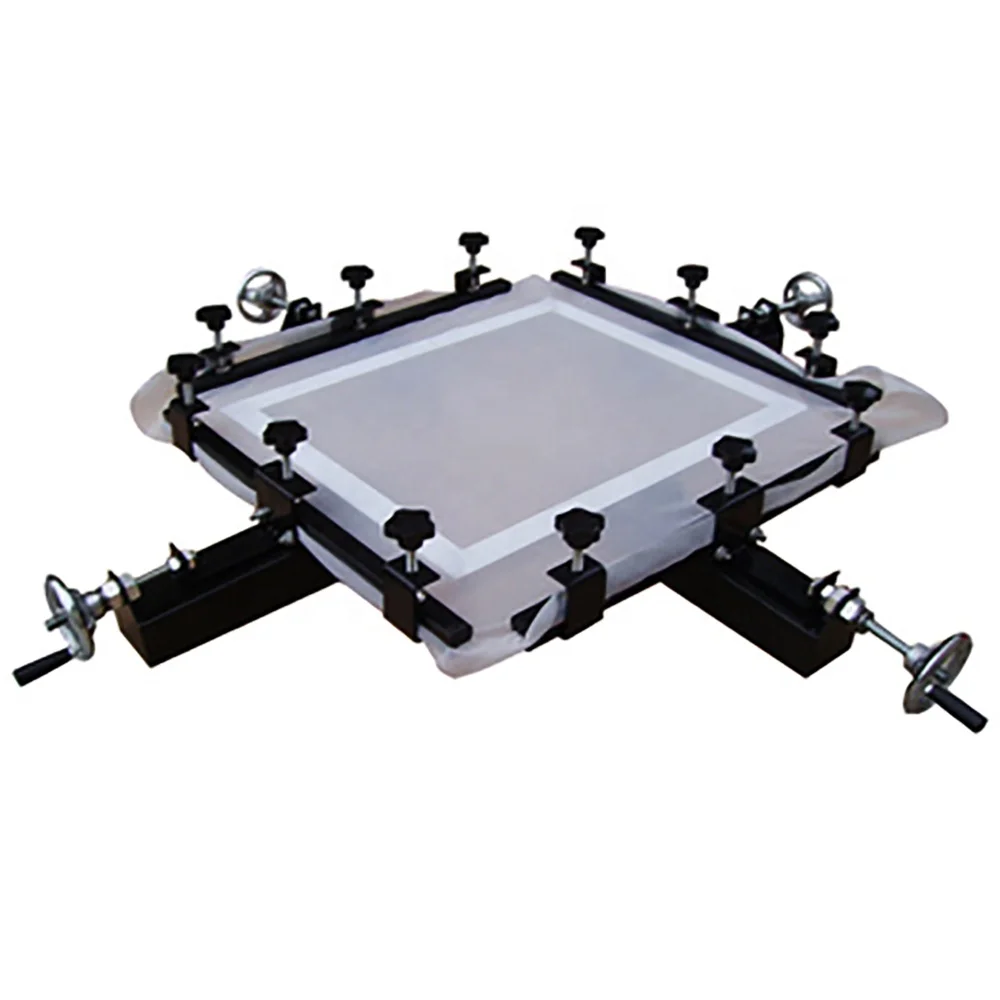 DGRUIDA Full Set NS401-EAM Manual 4 Color 1 Station Screen Printer Easy to Operate with Factory Price Plate Type