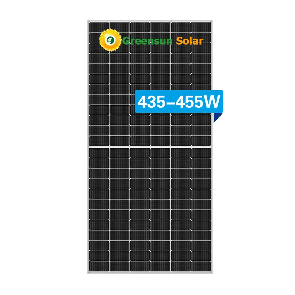 Двусторонние и отслеживание двусторонняя панель солнечных батарей 445w 450W 455W двусторонние