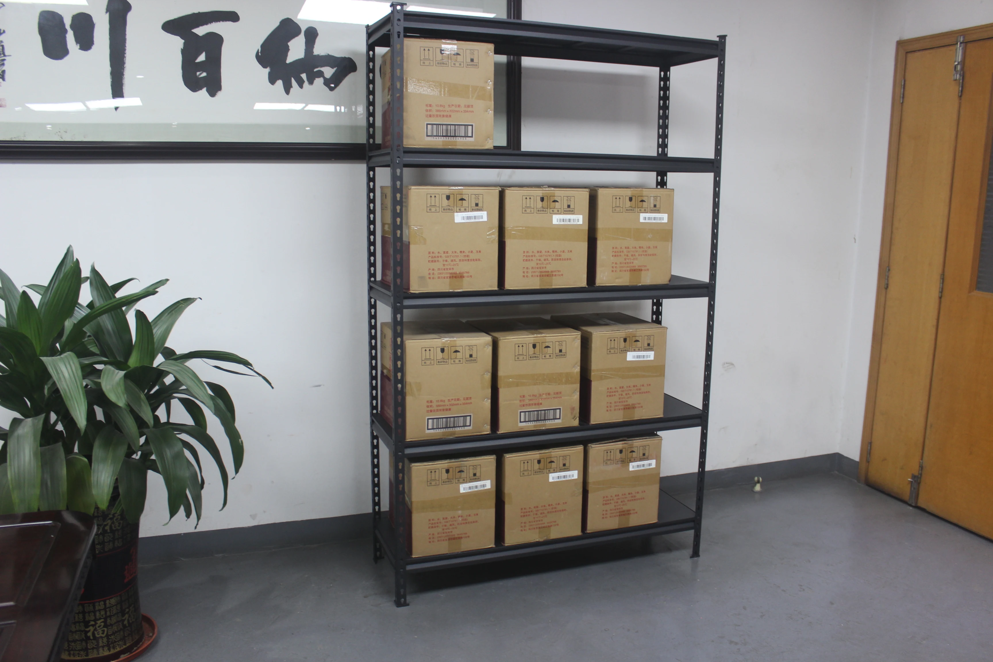 Boltless Light Duty 100 kg Long Span Rack Metal Industrial High Quality Shelves Manufacturers Storage Warehouse Racking System