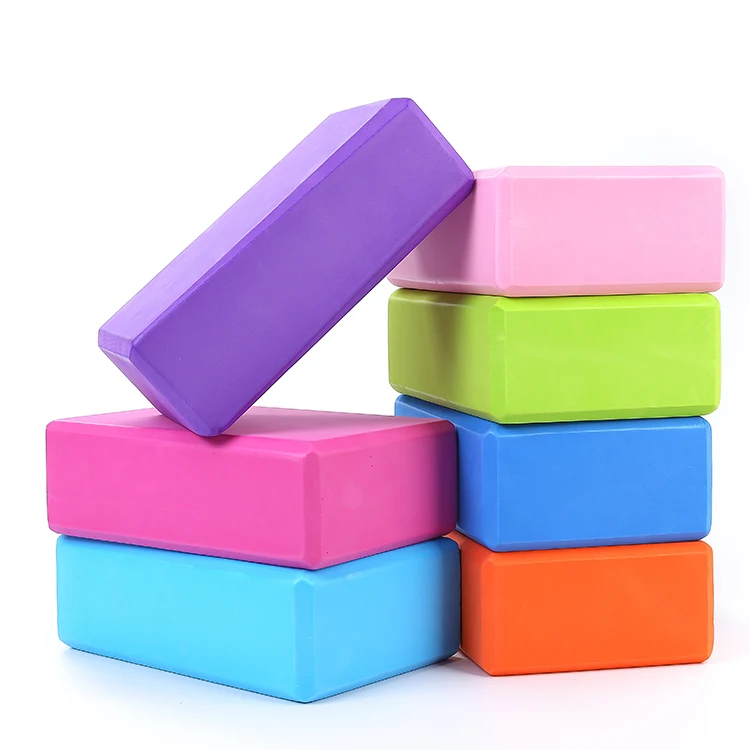 
High density gymnastic posture adjustable foam custom yoga block yoga bricks amazon yoga blocks for sale 