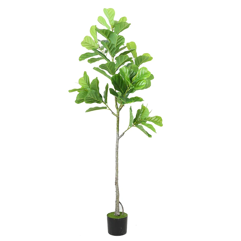 Various Height 80cm 90cm 130cm 150cm 180cm Wholesale Faux Ornamental Natural Simulation Plants With Pots for Home Decor Indoor