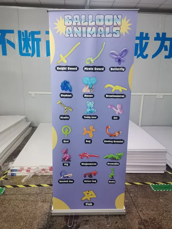 Fast shipping Roll Up Display Stand Advertising Display Roll Up Banner Retractable Rollup Banner