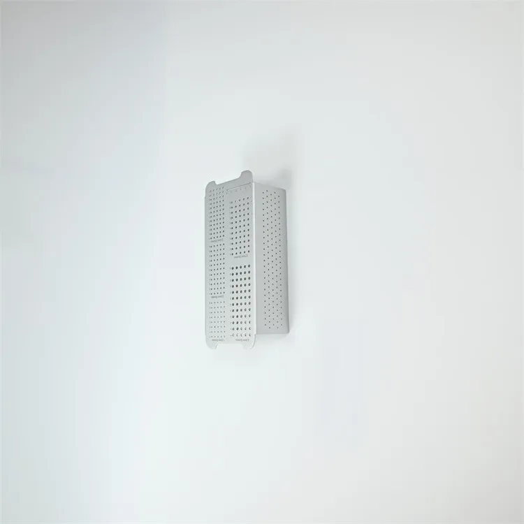 Medical tray boxes other surgical instruments sterilization screw box1.5/2.0/2.4/2.7/3.5mm for small animal