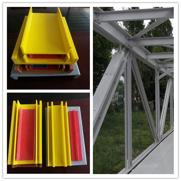 FRP pultrusion profiles  high strength channel profiles for construction