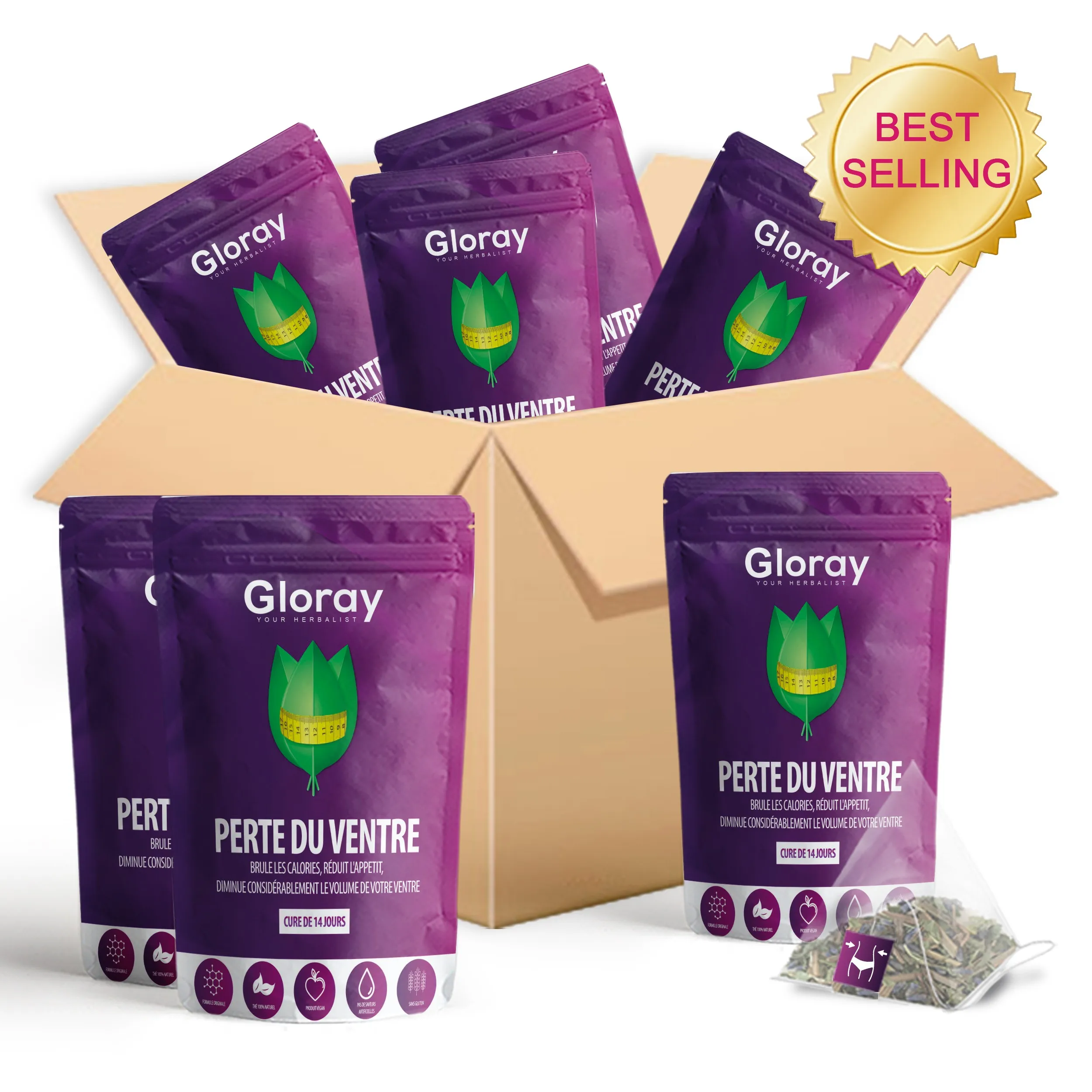 14 JOURS BRULEUR DE GRAISSE VENTRE PLAT Minceur Detox THE PERTE POIDS DU BRULELES калории