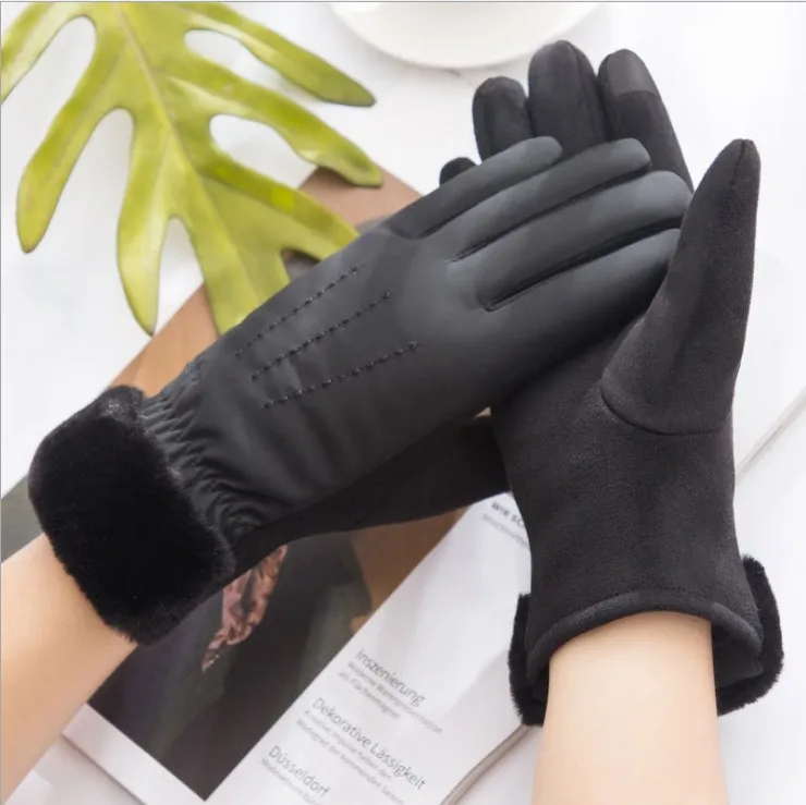 
Manufacturer of Fancy plus cashmere thickening gloves winter cotton hand gloves for keeping warm 