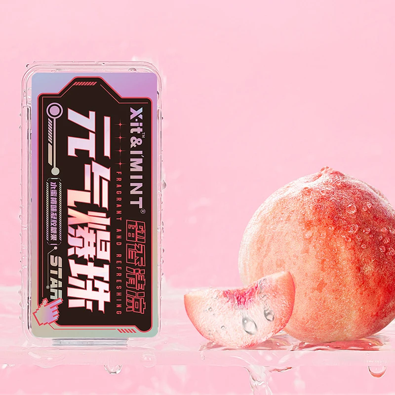 IMINT fruit mint candy fresh breath mint gel sweets sour and sweet exotic popping liquid candy social whitening chew gummies