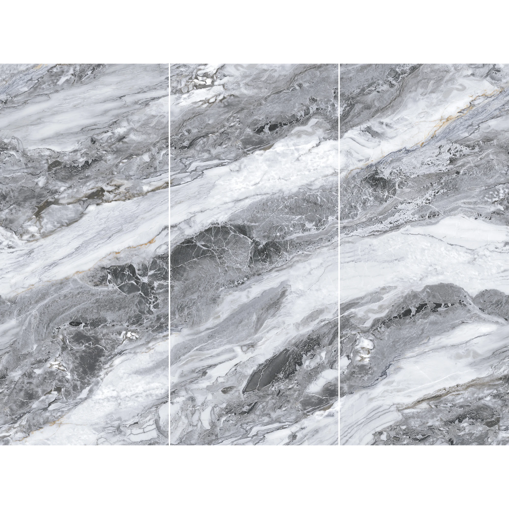 Slab Tile 1200x2700 Large Format Polished Porcelain Marble Slab Tile TV Backsplash in livingroom