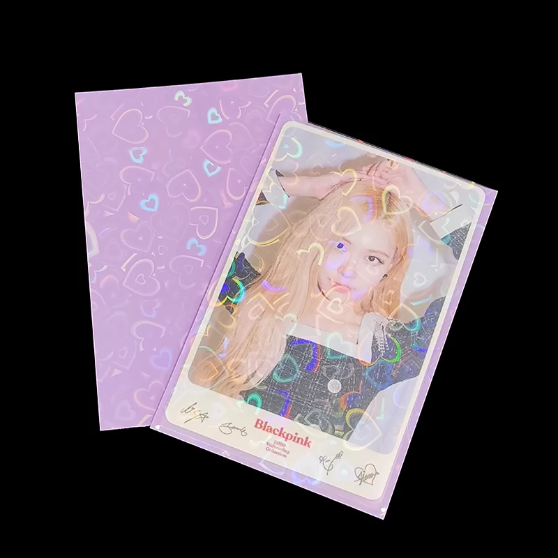 Matte Card Sleeve 2024 New Waterproof Light weight Premium Custom KPOP Idol Photo Card Sleeves