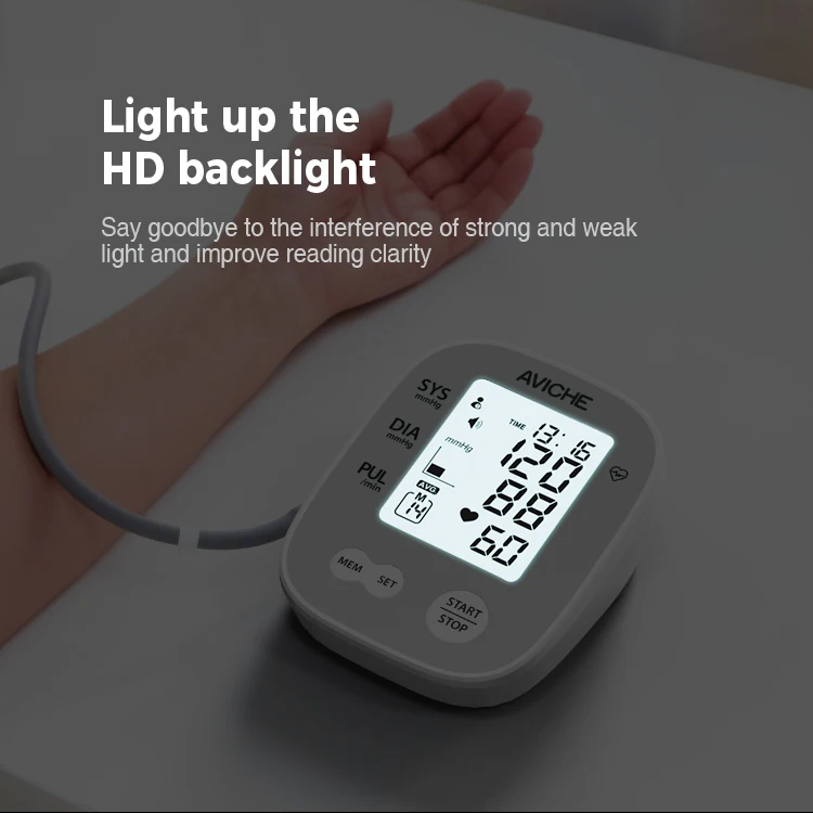 Amazon new best selling WHO 510k bp check machine taking digital blood pressure monitor large cuff upper arm usb china 2023