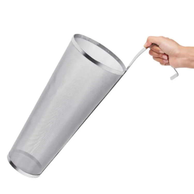 Stainless Steel 400 Micron Mesh Hop Spider 350 X 350 mm Hopper Filter Strainer
