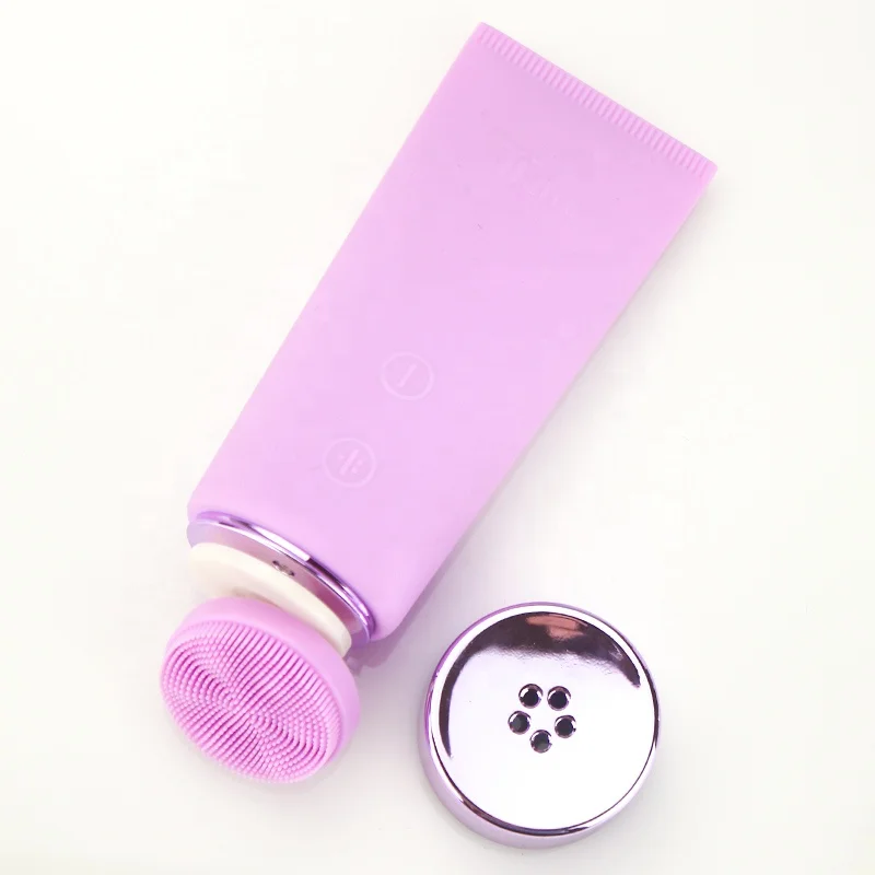 Cosmetic Instrument Silicone Gel Face Beauty Tool Sonic Facial Cleansing Brush for All Skin Type