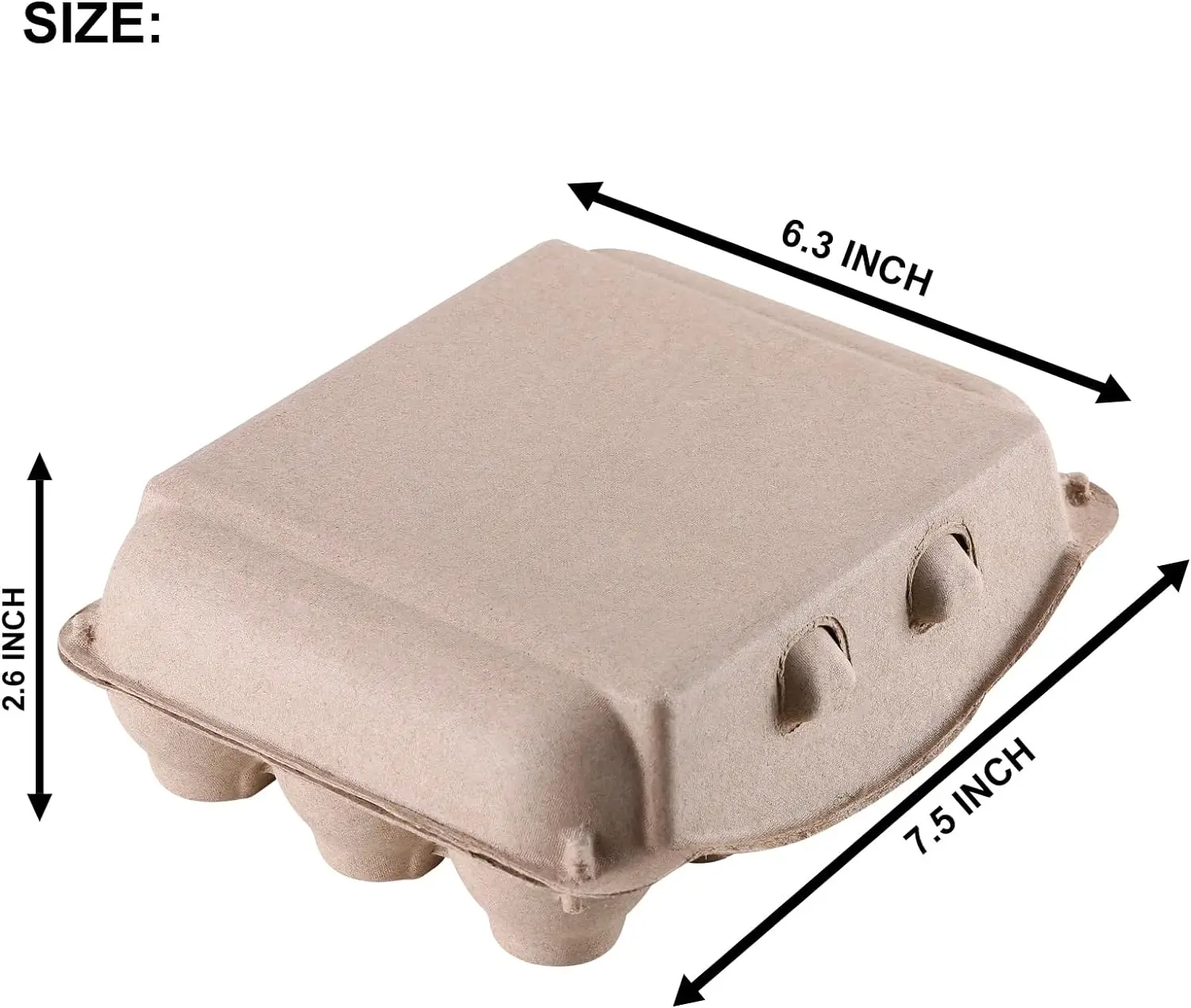 Paper Pack Egg Tray Box Paper Boxes For Egg Wholesale Custom Cardboard Egg Cartons 3x4