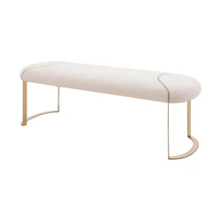Best Selling Promotional Luxury European Bedroom Furniture Bed End Stool Bench