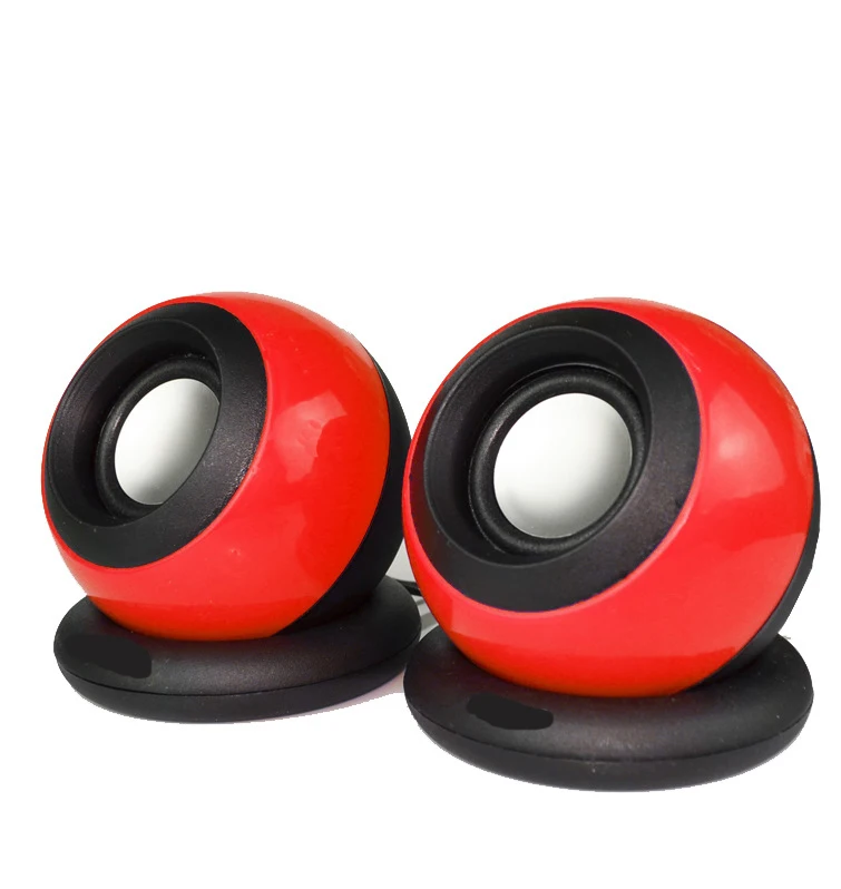 
JT015 Subwoofer Home Magic Ball Notebook Desktop USB 2.0 Small Speaker 