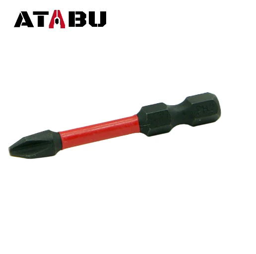 Magnetic Impact Phillips Drive Bit PH2 S2 Steel Phillips Cross Slot Screwdriver Bit Set