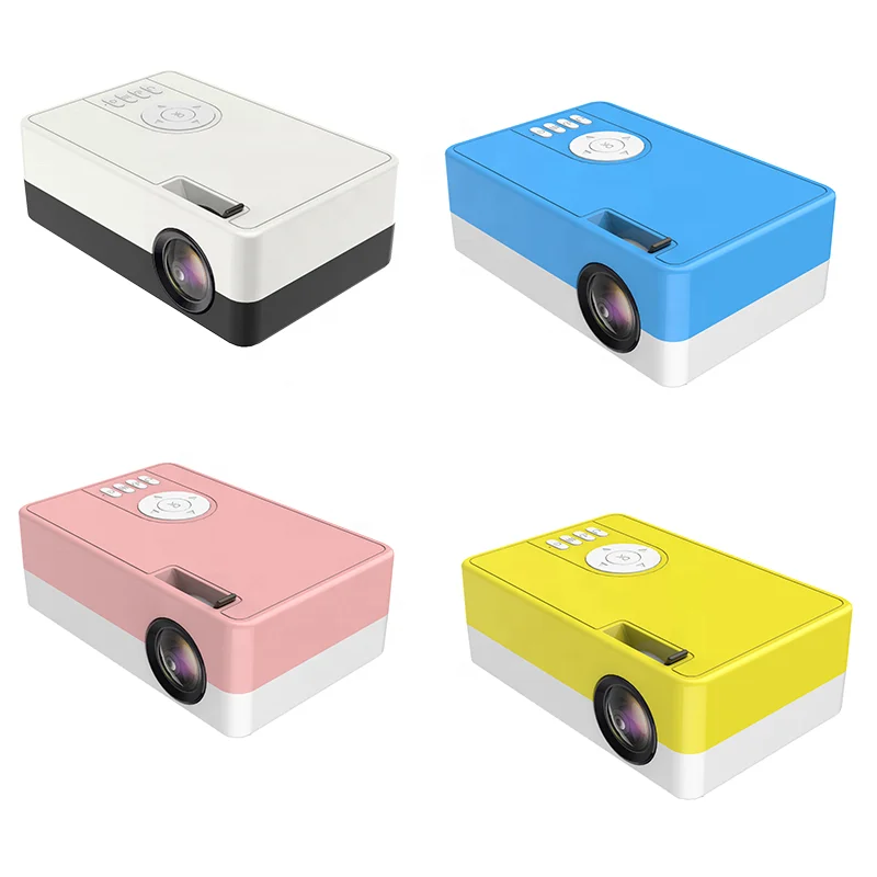 2022 New Design Portable Popular Mini Smart LED LCD Projector YG300 YG280 Portable Projector Factory direct sales Projectors