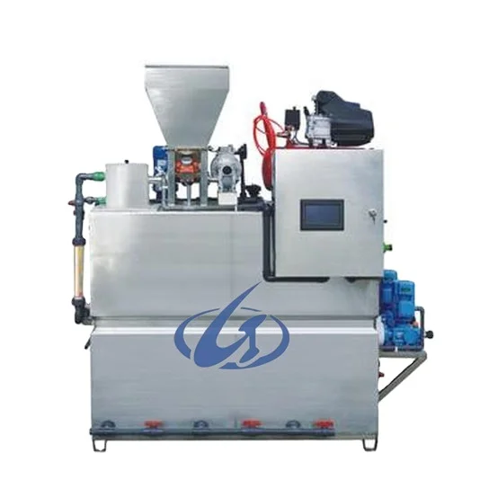 Water treatment equipment All automatic dosing plant for preparation and mixed reagent