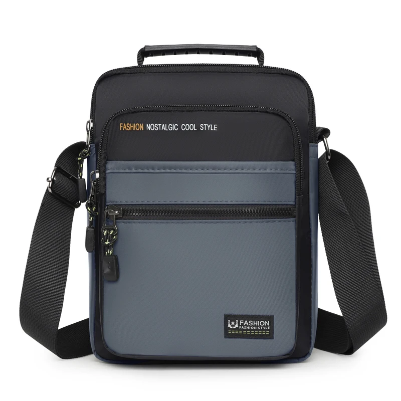 Business Leisure Sport Nylon Casual Funny Pack Cross Body Shoulder Bag Messenger Bag For Men