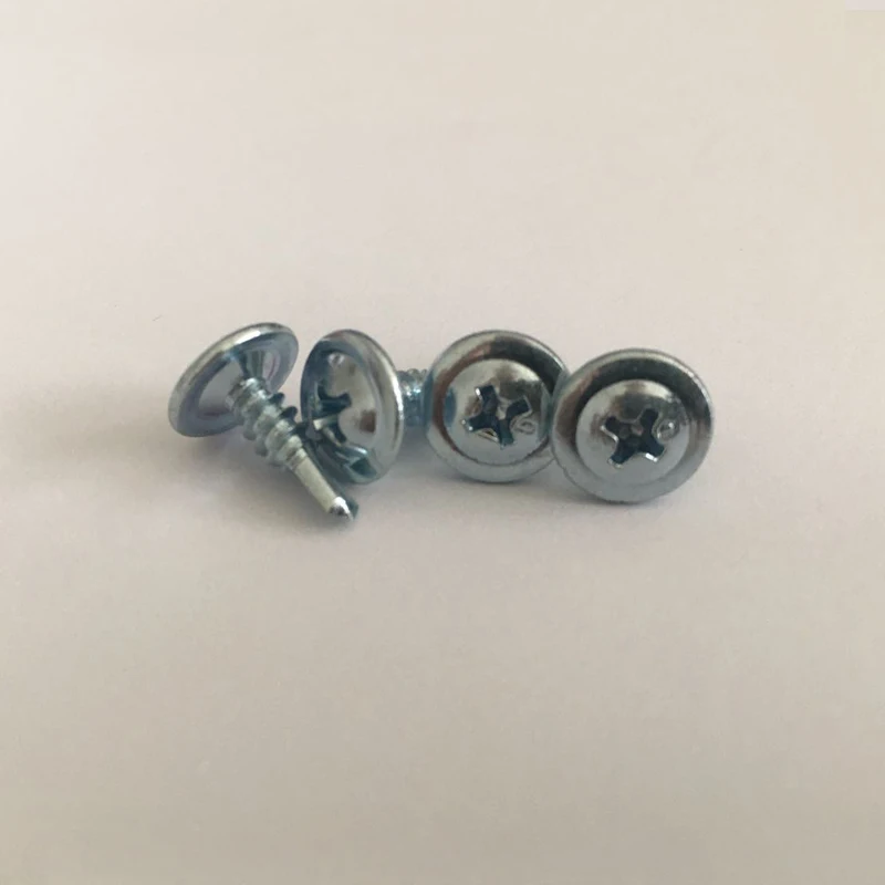 
Factory plastic ground screw all size zinc self drilling roofing screws 