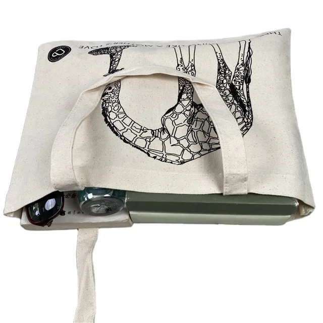 Custom Printed Canvas Tote Bags Natural Color Organic Cotton Linen Tote Bag 100% Cotton Muslin Plain Shopping Bags