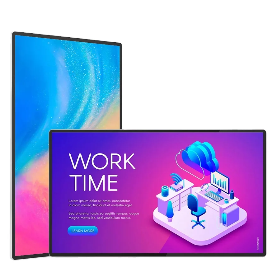 Customized 21.5/19/18.5/17/15/12.1/10.4/8.4 Inch LCD Advertising Media Player Touch Screen Digital Signage