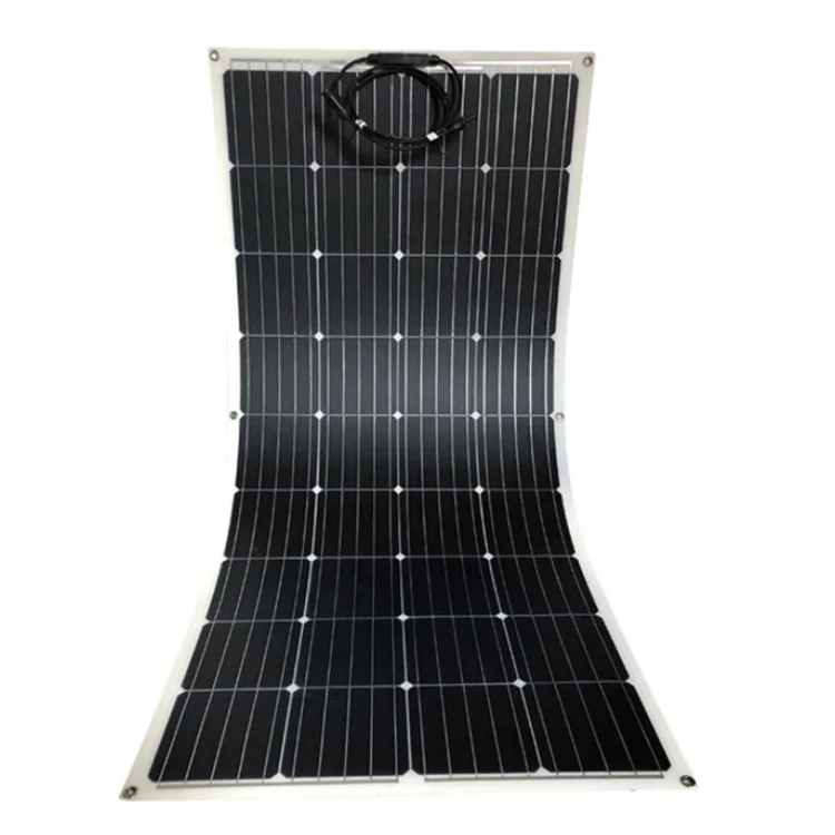 Customizable High Powers Eco Portable Chargeable 18V 100W 150 Watt Monocrystalline 150W Semi Flexible General Solar Panel 150W