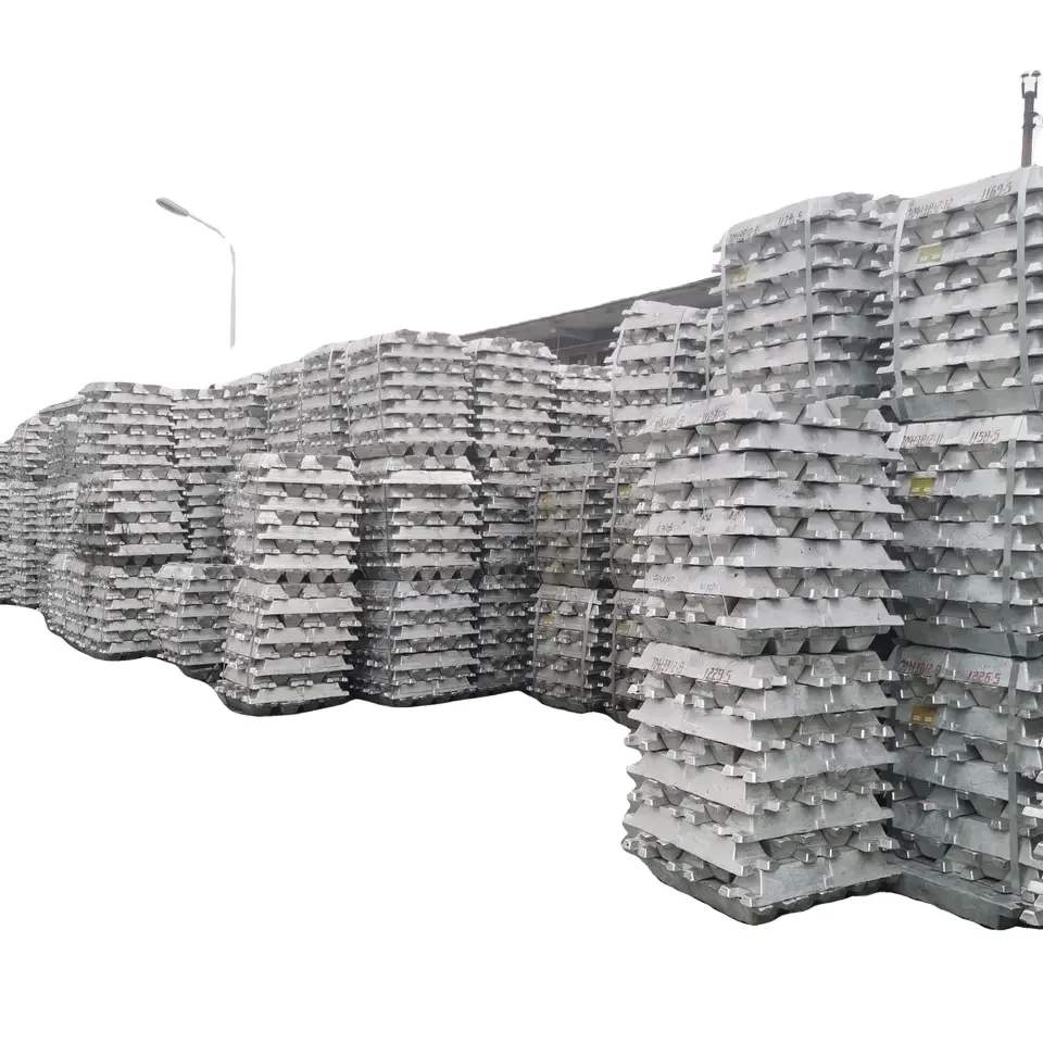 a356 50kg 25 tons 15days Min alloy ingot pure aluminum ingot A7 99.7% A8 99.8%