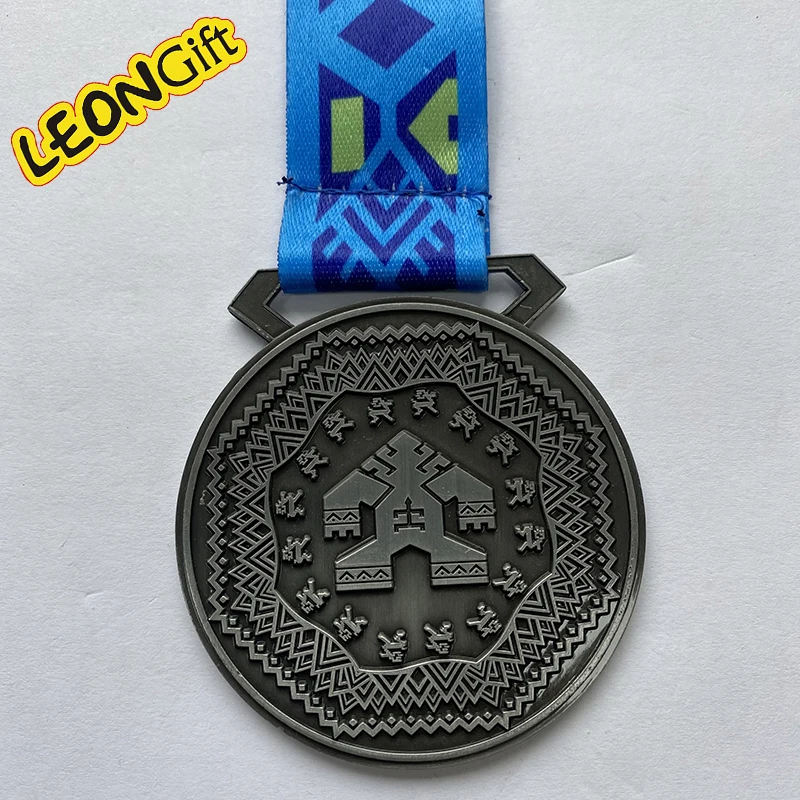 Leon Metal Gift Custom Cheap Award Medals Baseball Volleyball Basketball Football Soccer Medals Sport Metal Custom Sports Medals