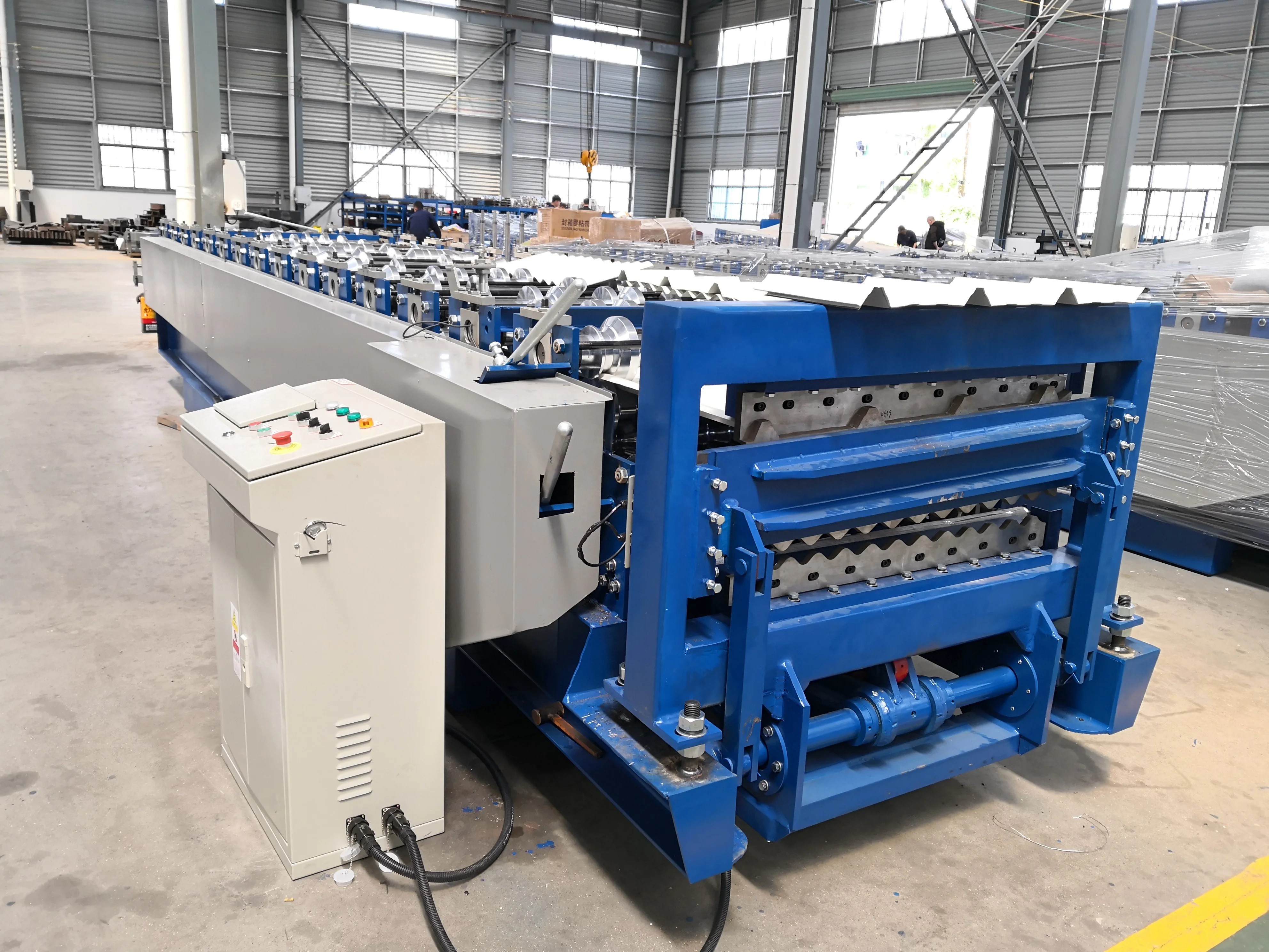 YX27-705&YX17.5-750 Double Layer Roof Steel Equipment