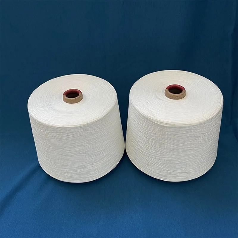 cheap price 100% natural bamboo fiber spun yarn 18S-80S bamboo yarns for knitting