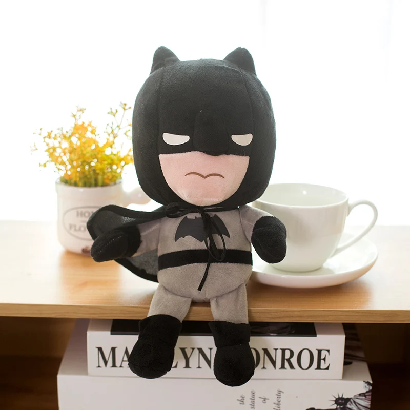 Cute Anime Plush Toys Movie  Doll Bat Man Loki Stuffed Soft Toys