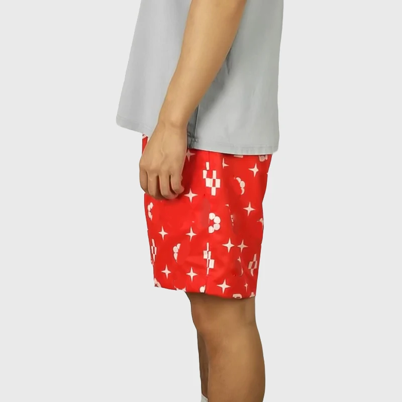 Wholesale Elastic Waist Plus Size Shorts Sports Training Summer Jogger Quick Dry Sweat Pants Fashionable Polyester Shorts