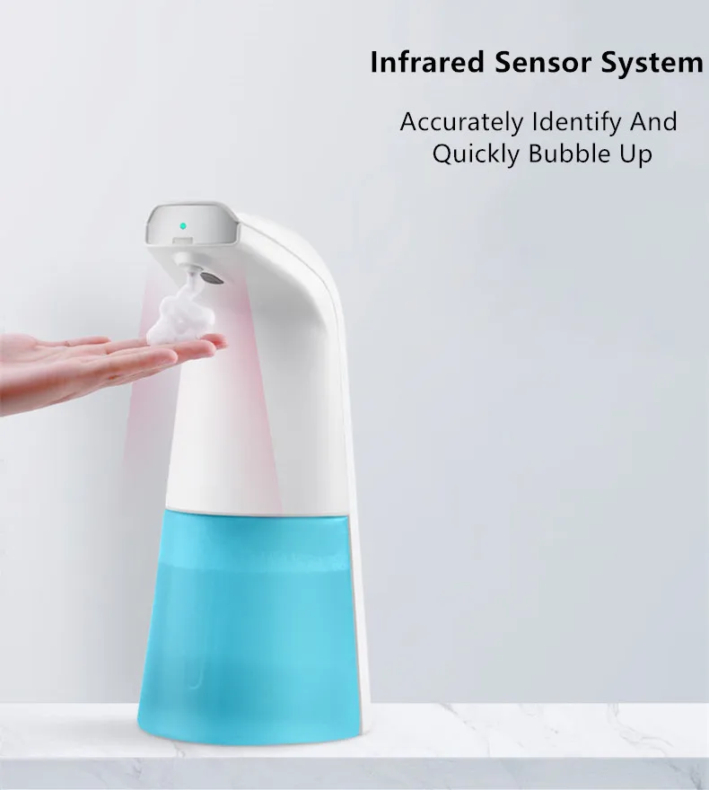 Cheapest Unique Multifunction Household Children Countertop Non-Contact Inductive Bubble Soap Dispensers