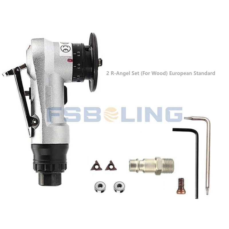 Mini pneumatic handheld edger works through air pressure