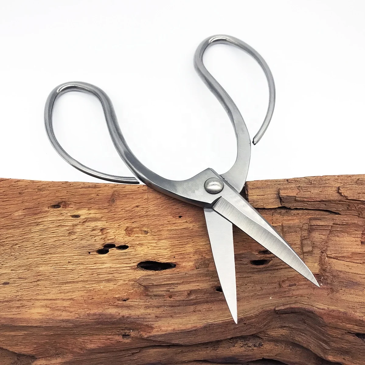 Stainless steel snips traditional and Sharp bonsai tool leaf and braches scissors garden cutters