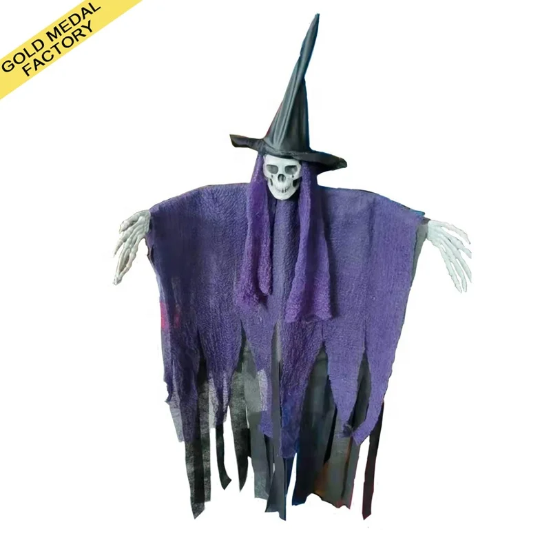 Party Wall Decorations Halloween Hanging Ghosts Scary Witches Ghost Festival Ornaments Haunted House Decorations Halloween Props