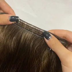 New Design Genius Weft Double Drawn Russian Hair Seamless Can Be Cut Remy Hair Genius Weft Extension