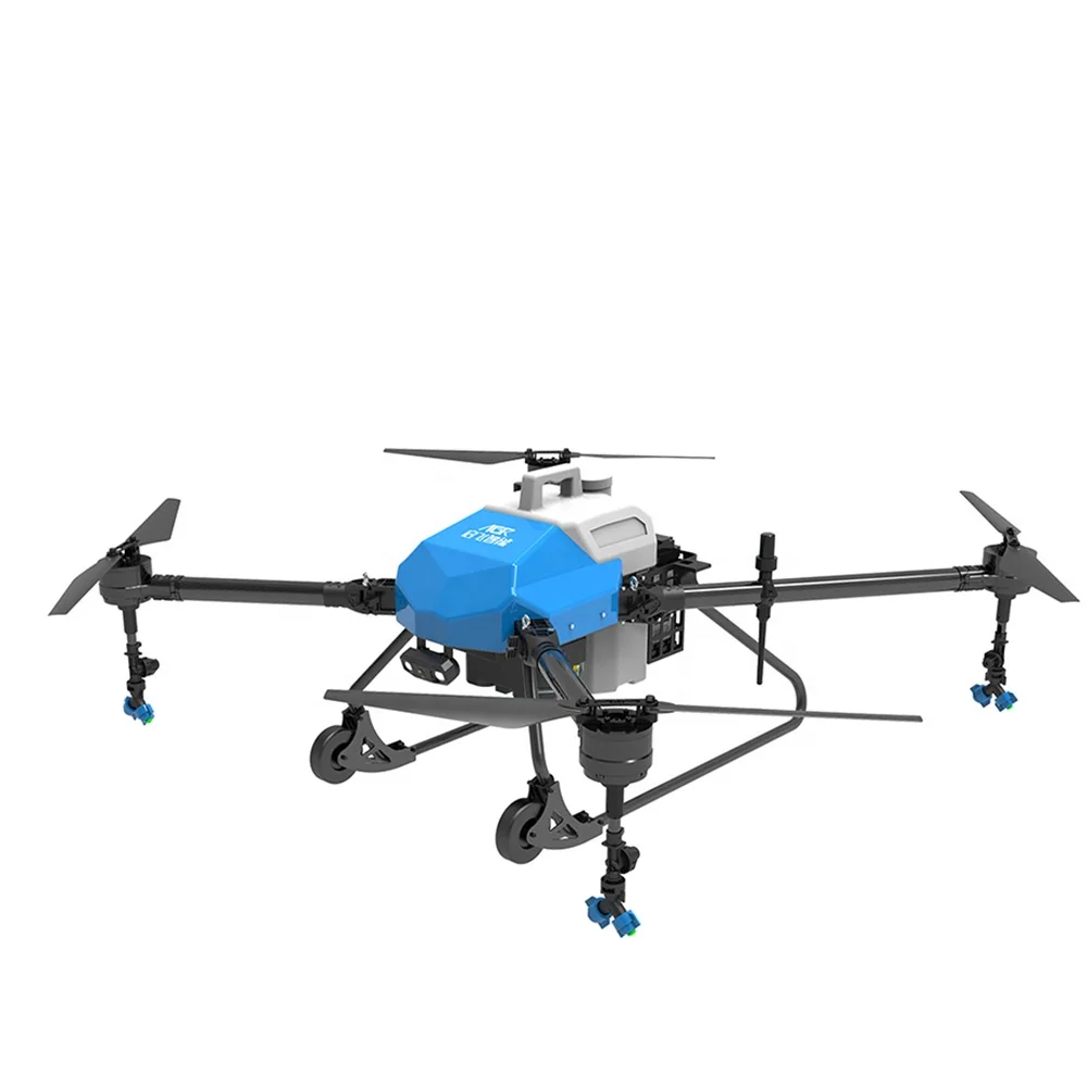 2020 A10 foldable wheelable mapping automatic spraying agricultural aircraft crop sprayer drone for farming harvest