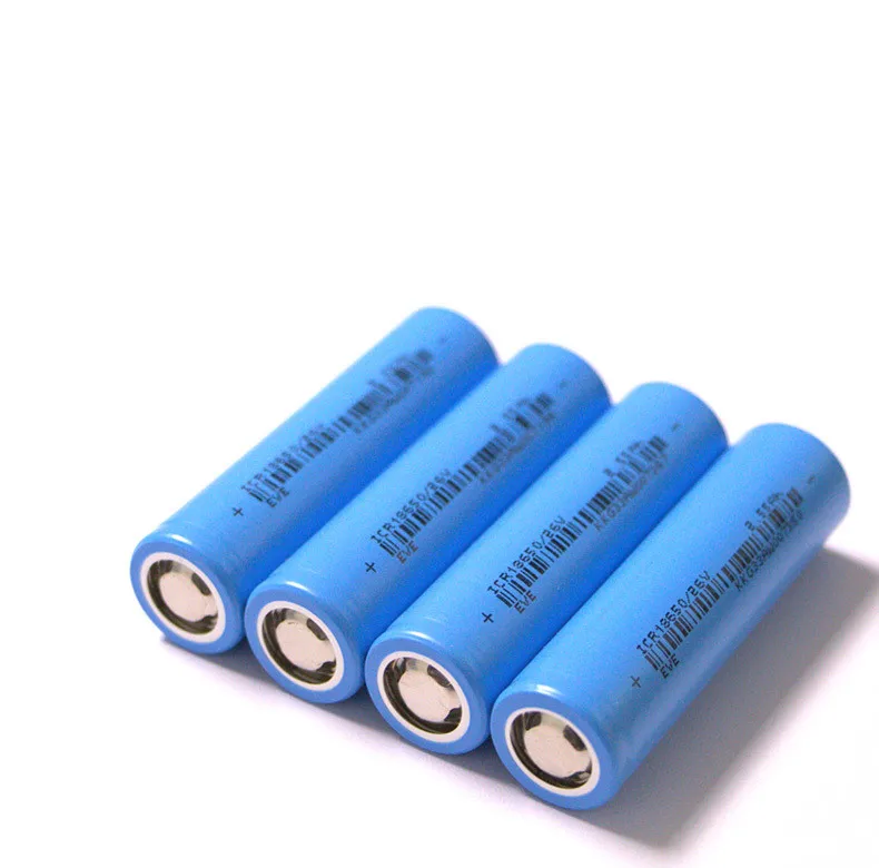 High Discharge Flat Top Baterai 3.7 Volt 2550 mah ICR Small Rechargeable Li-ion 18650 Lithium Ion Battery Production Line