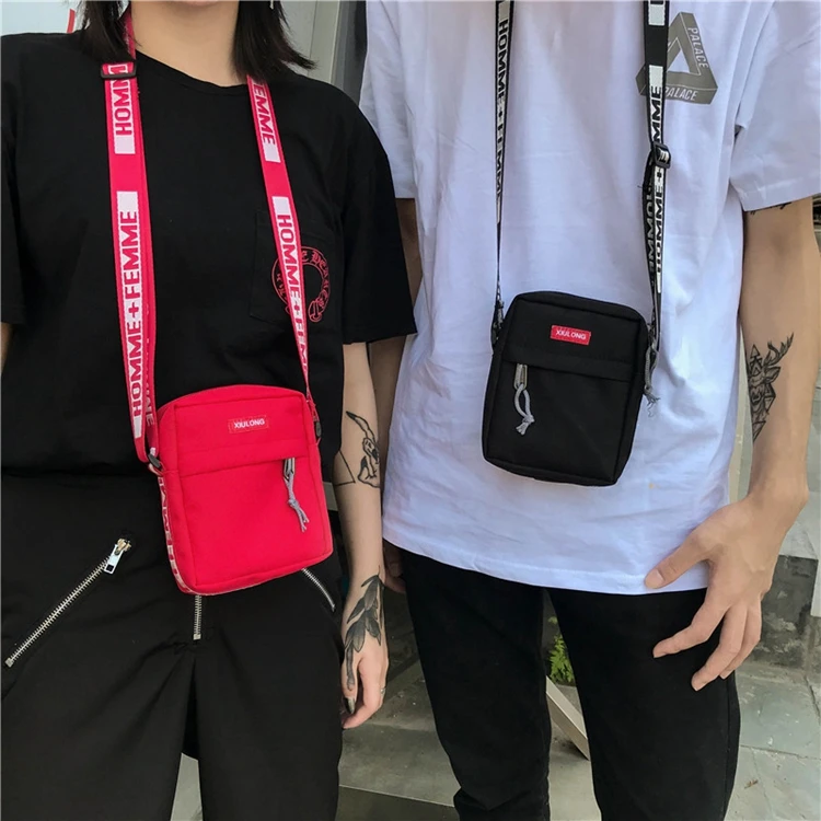 Custom Korean Design Single Shoulder Leisure Bags Oxford Outside Sports Small Casual Retro Small Messenger Bag