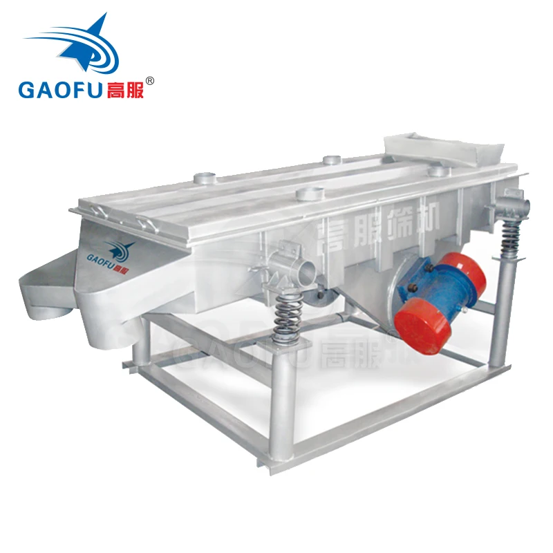 Sand xxnx hot linear vibrating screen price in china 1-4 decks sieving machine for fine particles separation