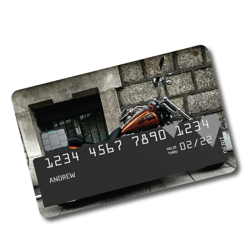 Custom Waterproof Bank Debit Atm Card Credit Card Skin Cover Stickers