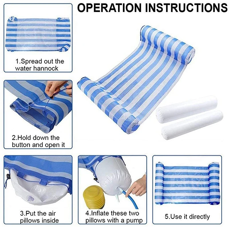 Outdoor Water  Hammock Inflatable Swimming Pool Singapore