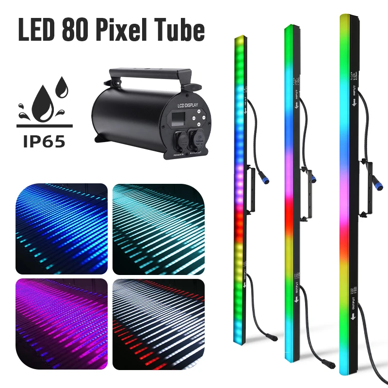 IP65 Waterproof RGB LED Pixel Tube Outdoor ArtNet LED Pixel Mapping Light Bar DJ Party Sta Lighting Party Equipment