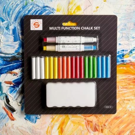 The factory wholesales non toxic   for students dust-free Colored chalk