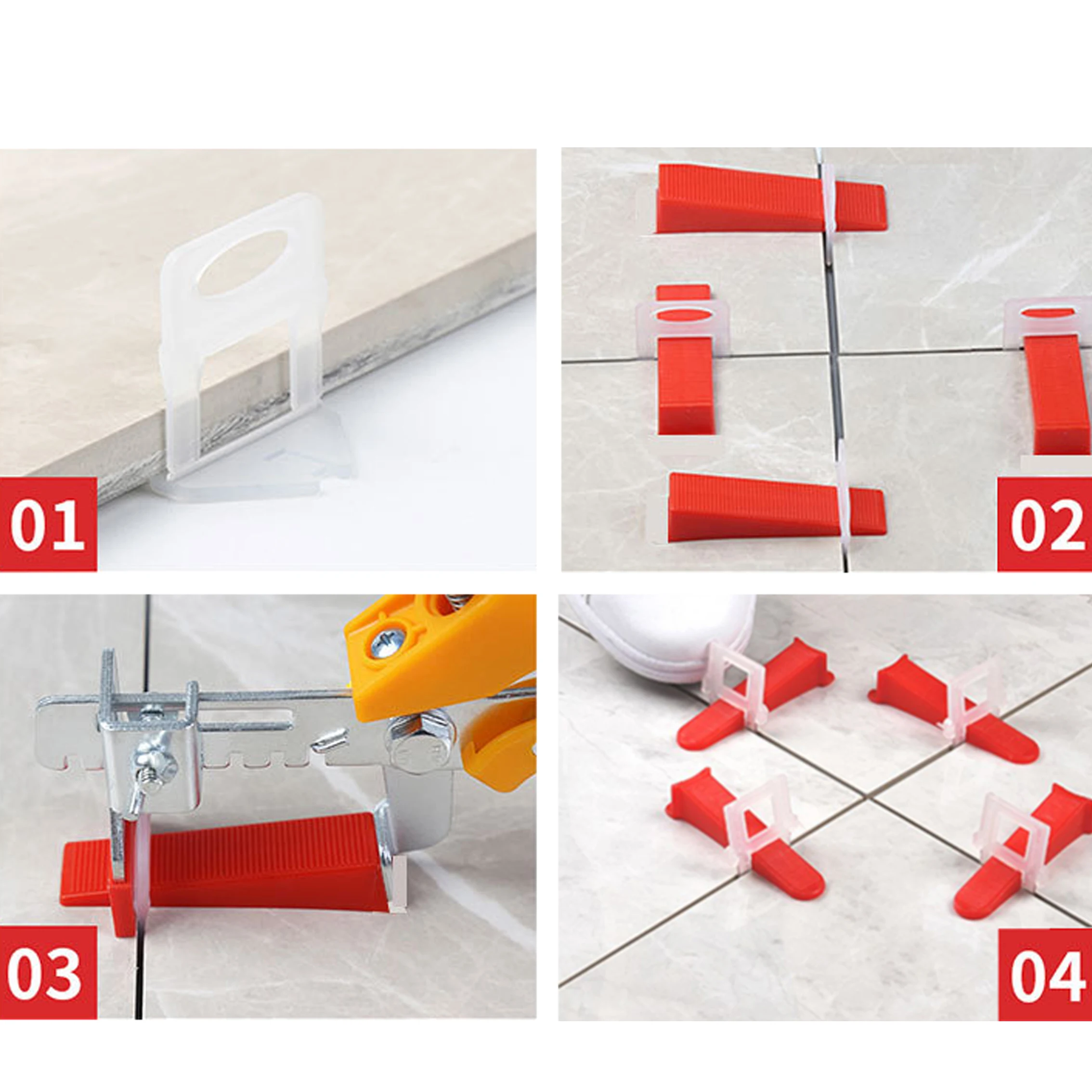  High Standard Plastic Metal Tiling System Tile Spacer Leveling