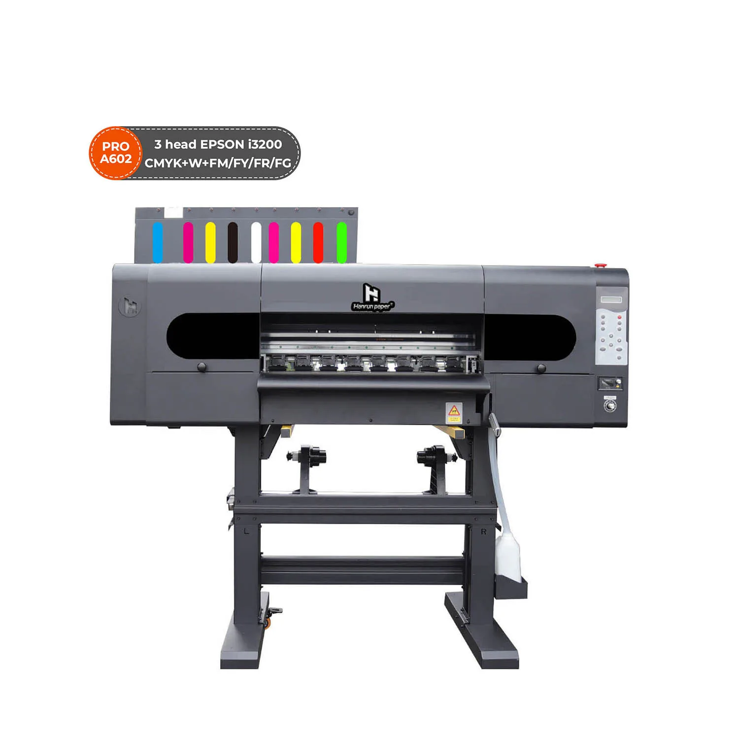 Горячая Распродажа автоматический A1 3 головки i3200 флуоресцентный 9 цветной dtf принтер 24 дюйма для футболок